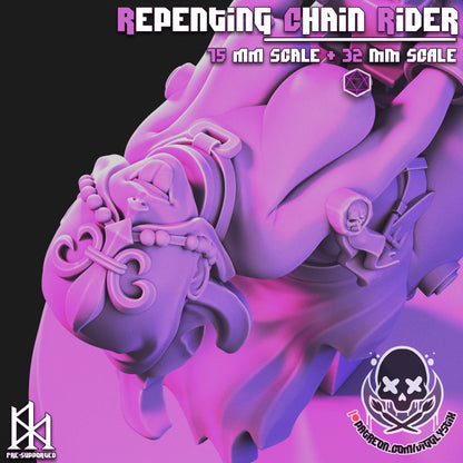 Repenting Chain Rider Sister Miniature - by Jigglystix