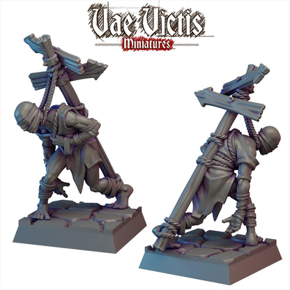 Burdened Repentant Miniature - by Vae Victis Miniatures