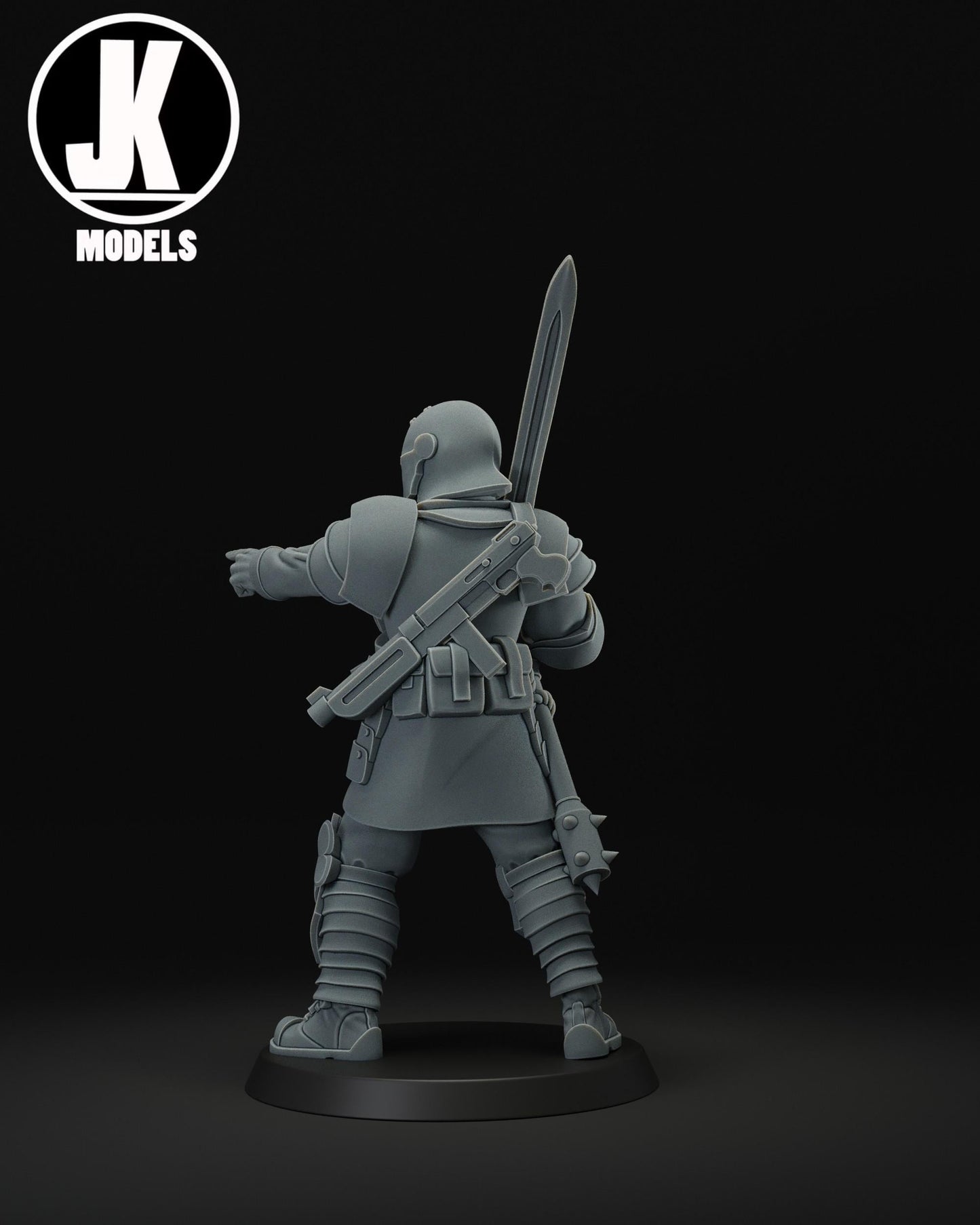 Trench Officer Miniature - JK Remo Models