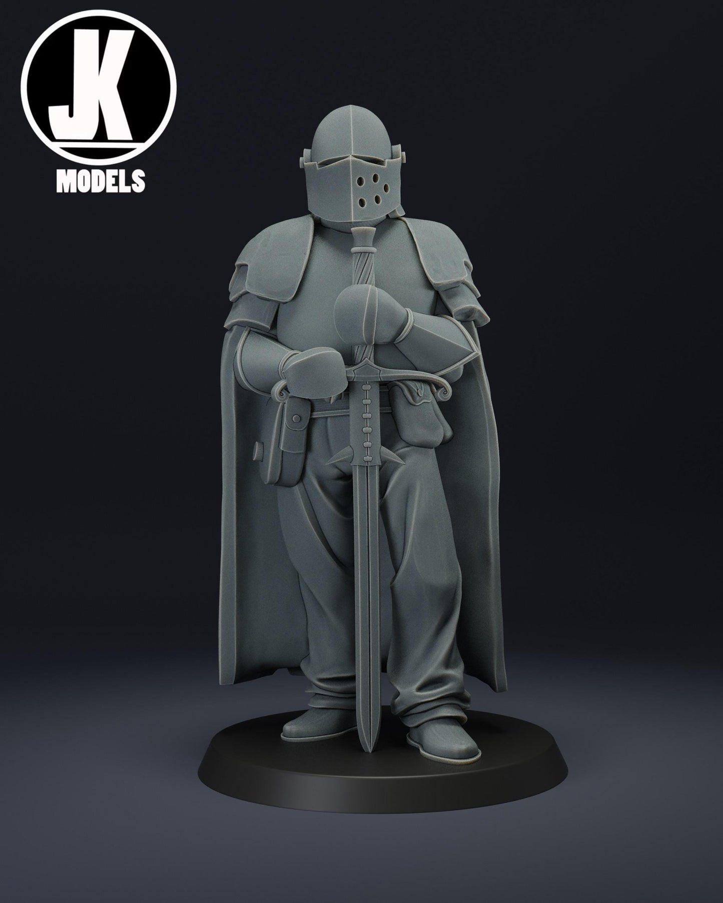 Trench Paladin Miniature - JK Remo Models