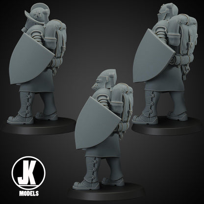 Papal Trench Guard Miniature - JK Remo Models