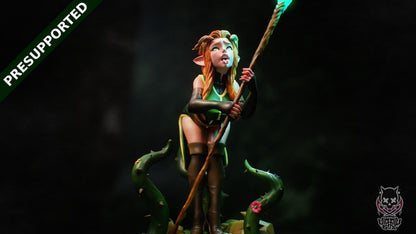 Secret Druid Practice Miniature - by Jigglystix