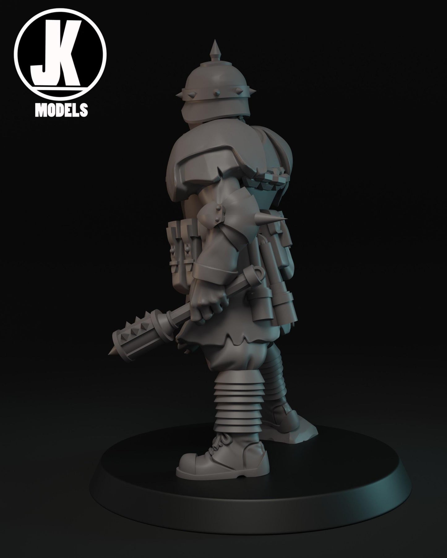 Infernal Infantry with Pistol Miniature - JK Remo Models