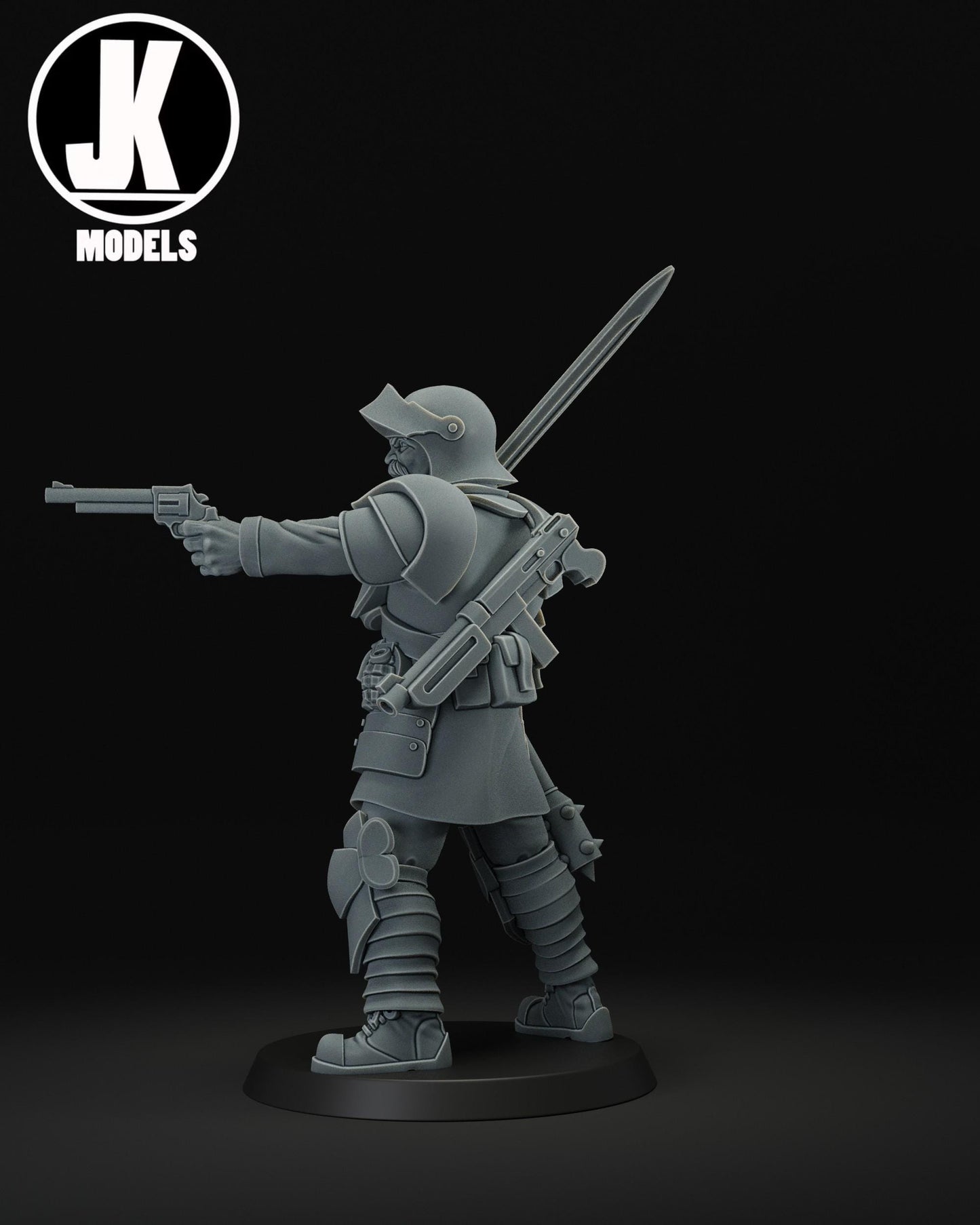 Trench Officer Miniature - JK Remo Models