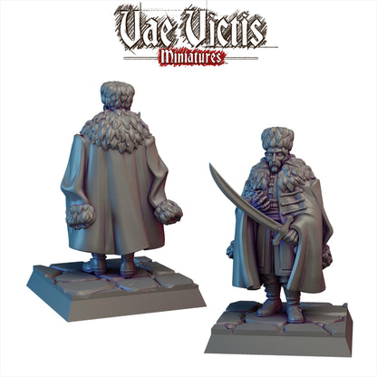 Cossack Leader Miniature - by Vae Victis Miniatures