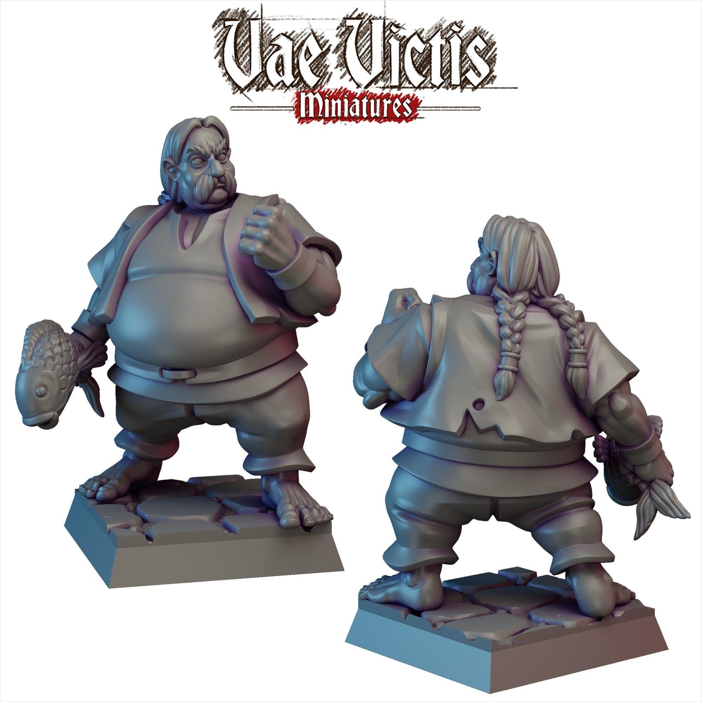 Fishmonger Miniature - by Vae Victis Miniatures