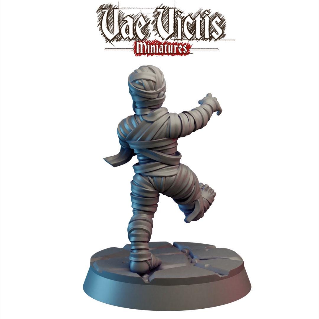 Mummy Costume Kid Miniature - by Vae Victis Miniatures