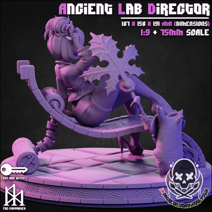 Ancient Lab Director Miniature - by Jigglystix