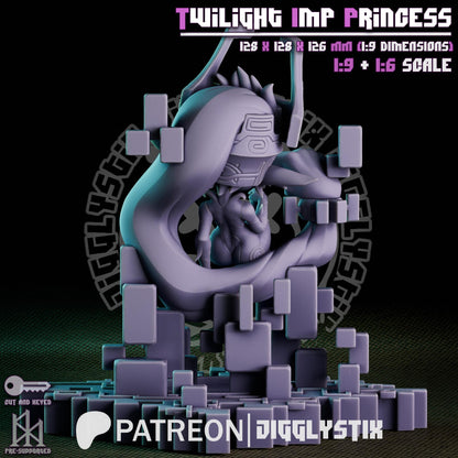 Twilight Imp Princess Miniature - by Jigglystix