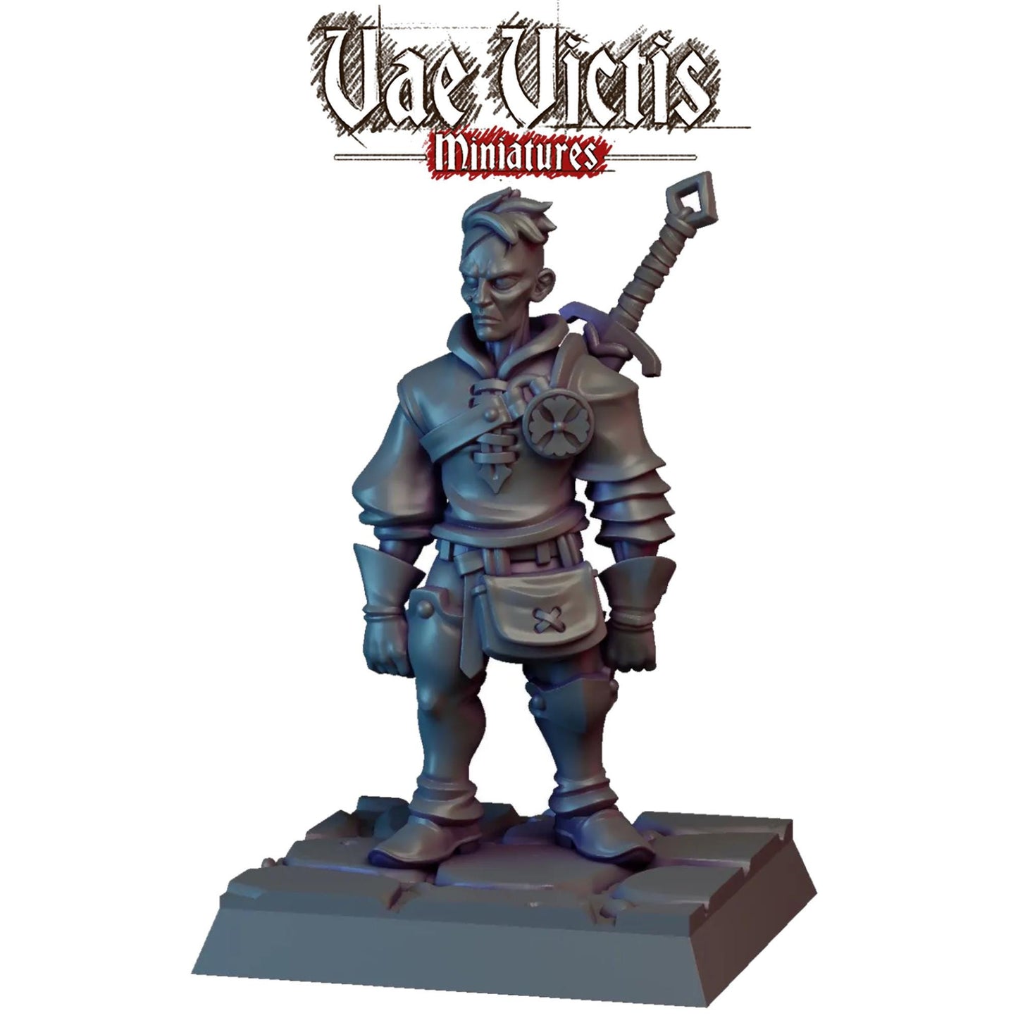 Young Mercenary Miniature - by Vae Victis Miniatures
