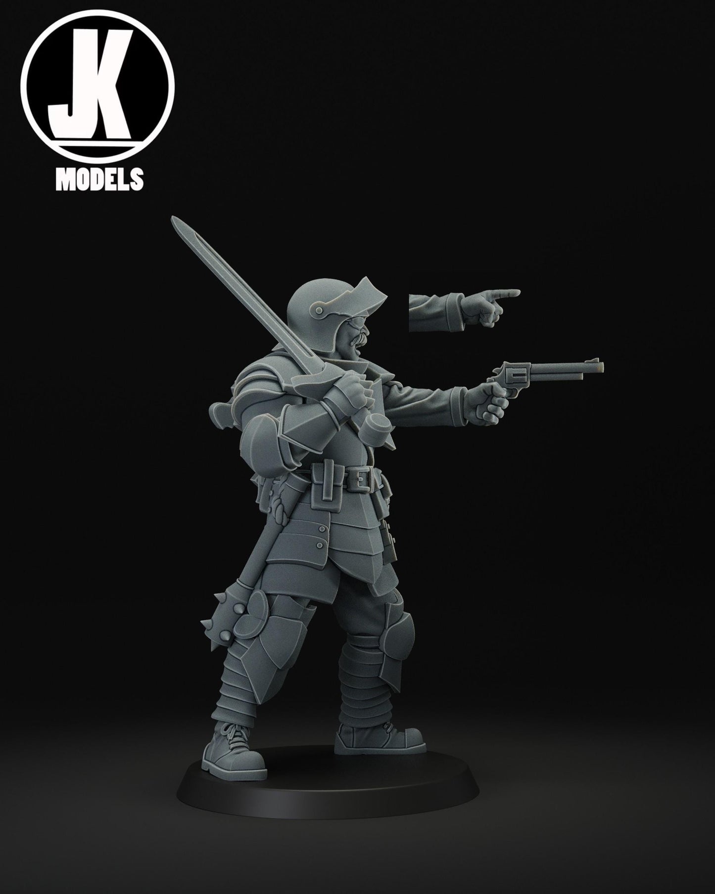 Trench Officer Miniature - JK Remo Models