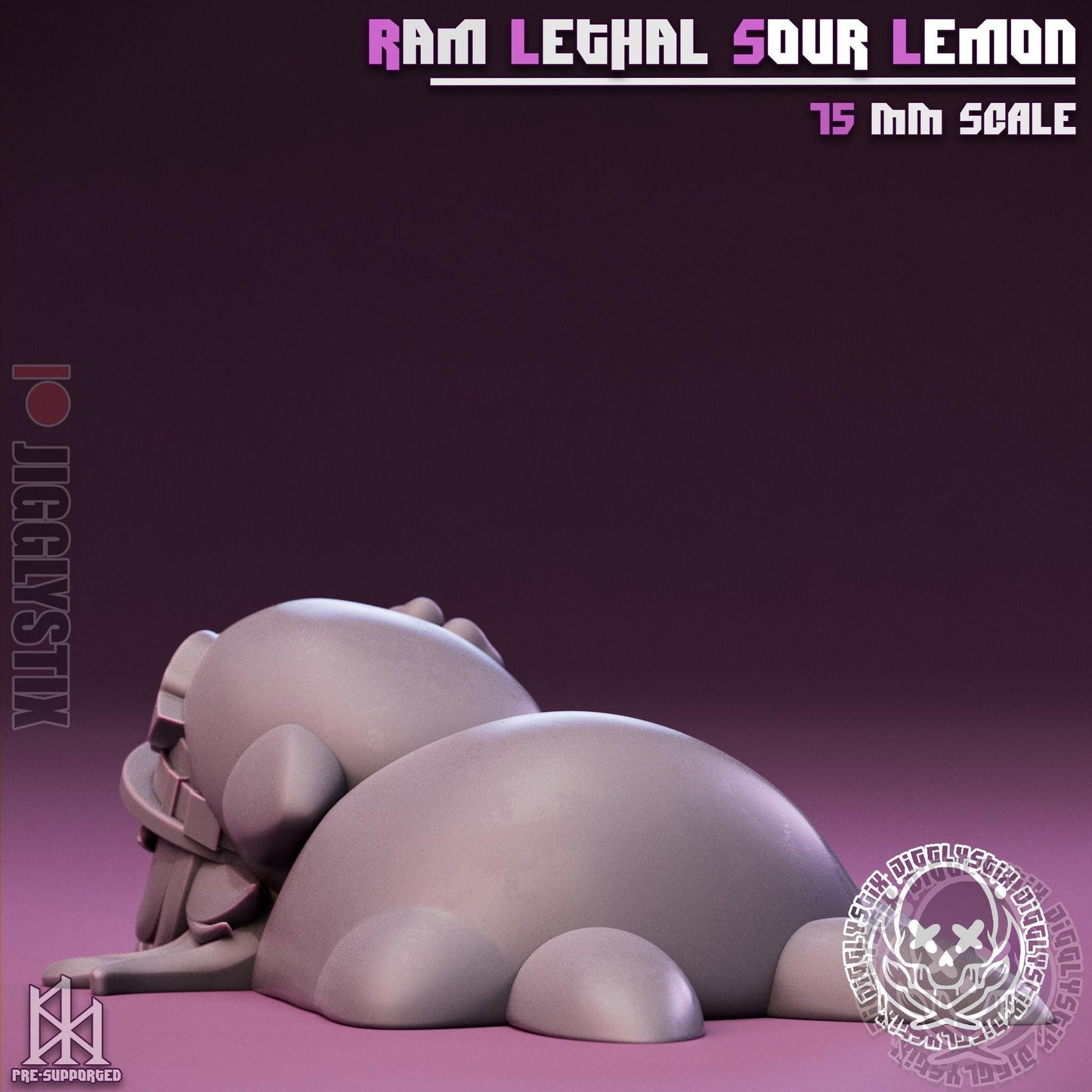 Ram Lethal Sour Lemon Miniature - by Jigglystix