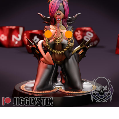 Demon Nun Eisheth Miniature - by Jigglystix