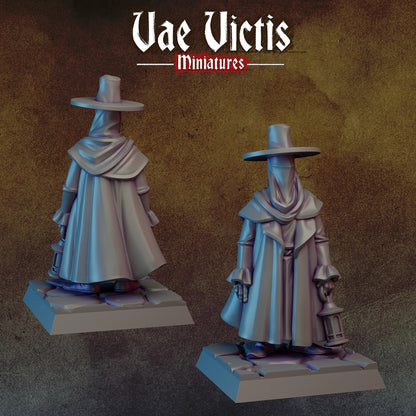 Masked Witch Hunter Miniature - by Vae Victis Miniatures