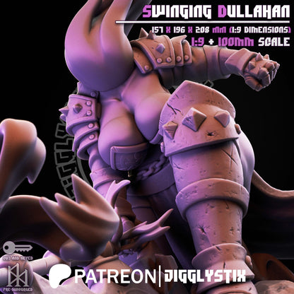 Swinging Dullahan Miniature - by Jigglystix