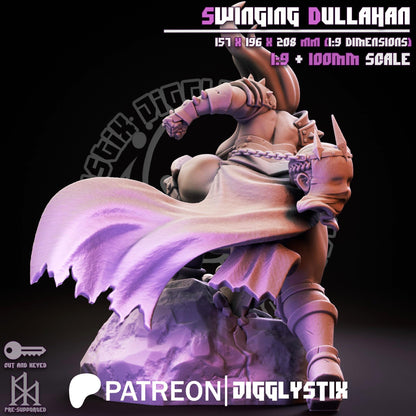 Swinging Dullahan Miniature - by Jigglystix