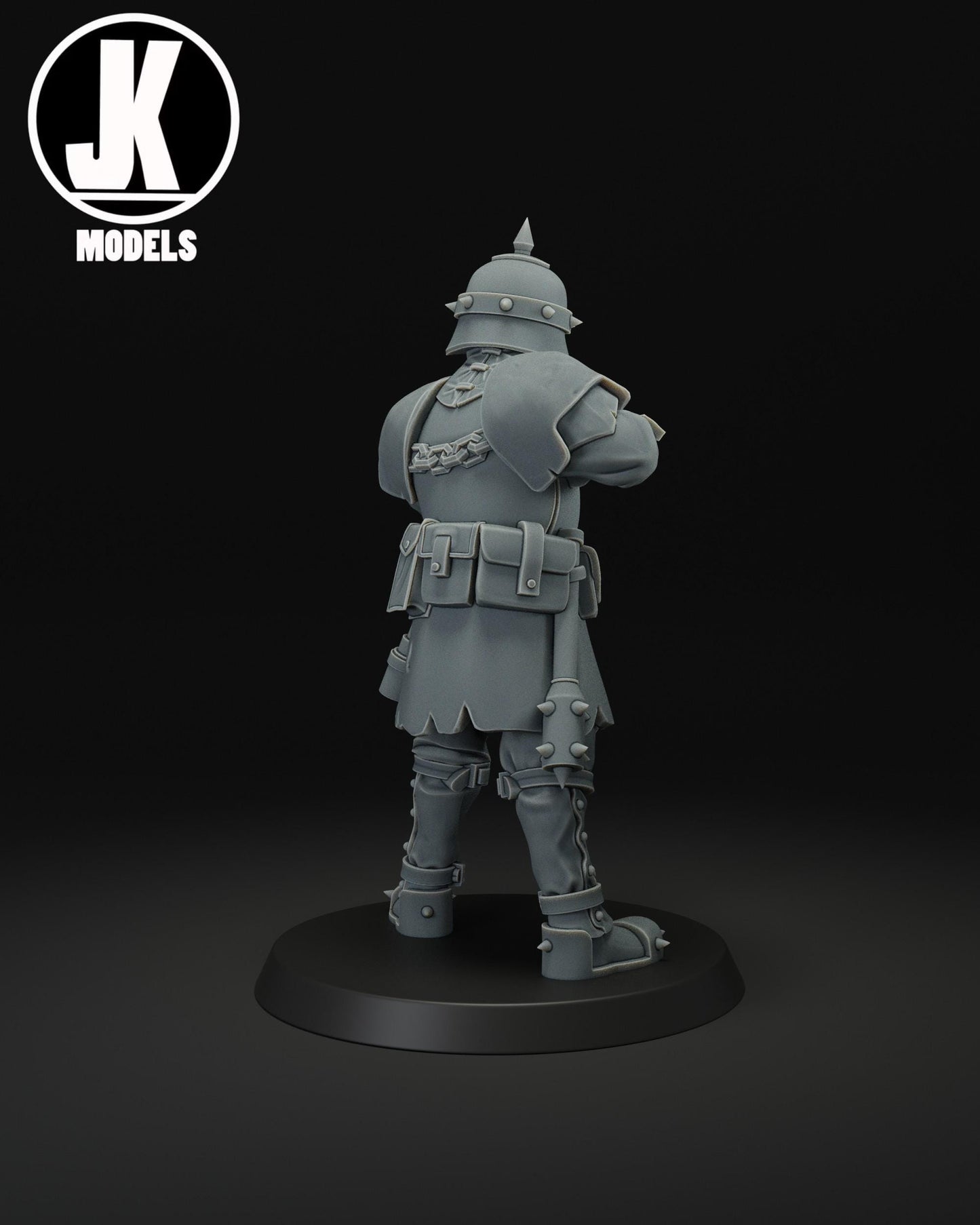 Infernal infantry Miniature - JK Remo Models