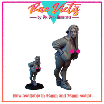 90s Girl Bae Victis Figurine - by Vae Victis Miniatures