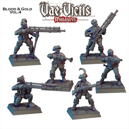 Human Mercenary Warband Miniatures SET C - by Vae Victis Miniatures