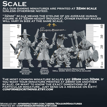 Town Cryer Miniature - by Magori Miniatures