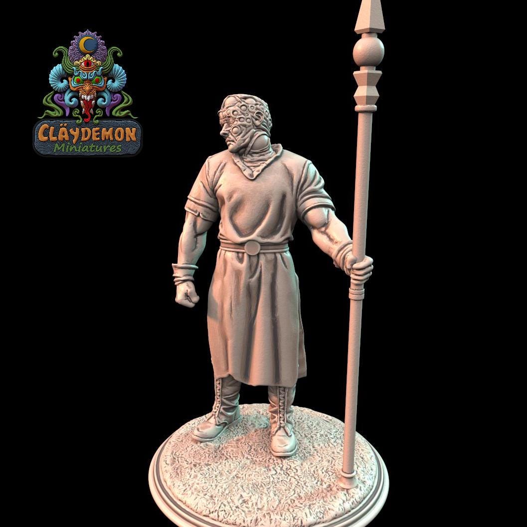 Chthonic Cultist Priests Miniatures - by Claydemon Miniatures