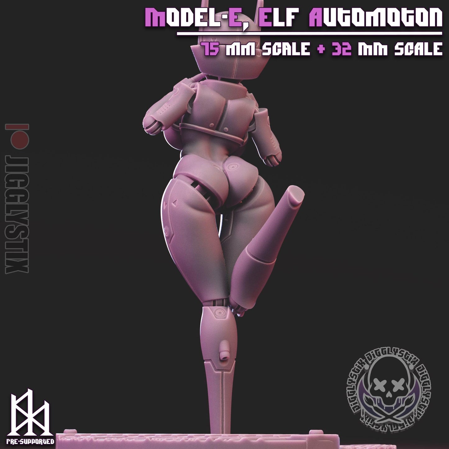 Model-E, the Elf Automaton Miniature - by Jigglystix
