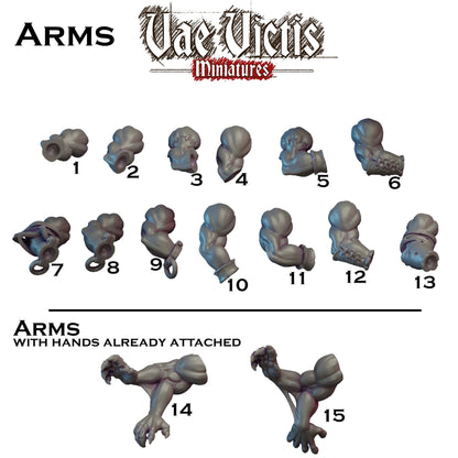 Modular Ratfolk Giant Miniatures - by Vae Victis Miniatures