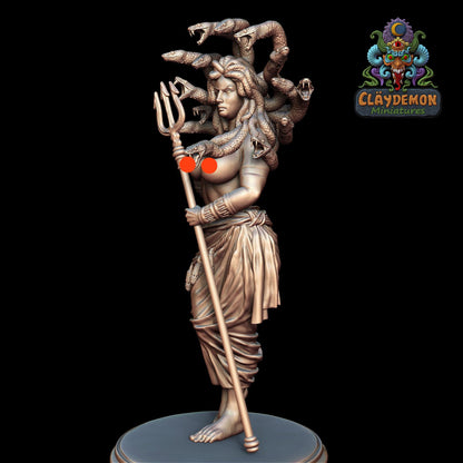 Medusa Miniature - by Claydemon Miniatures