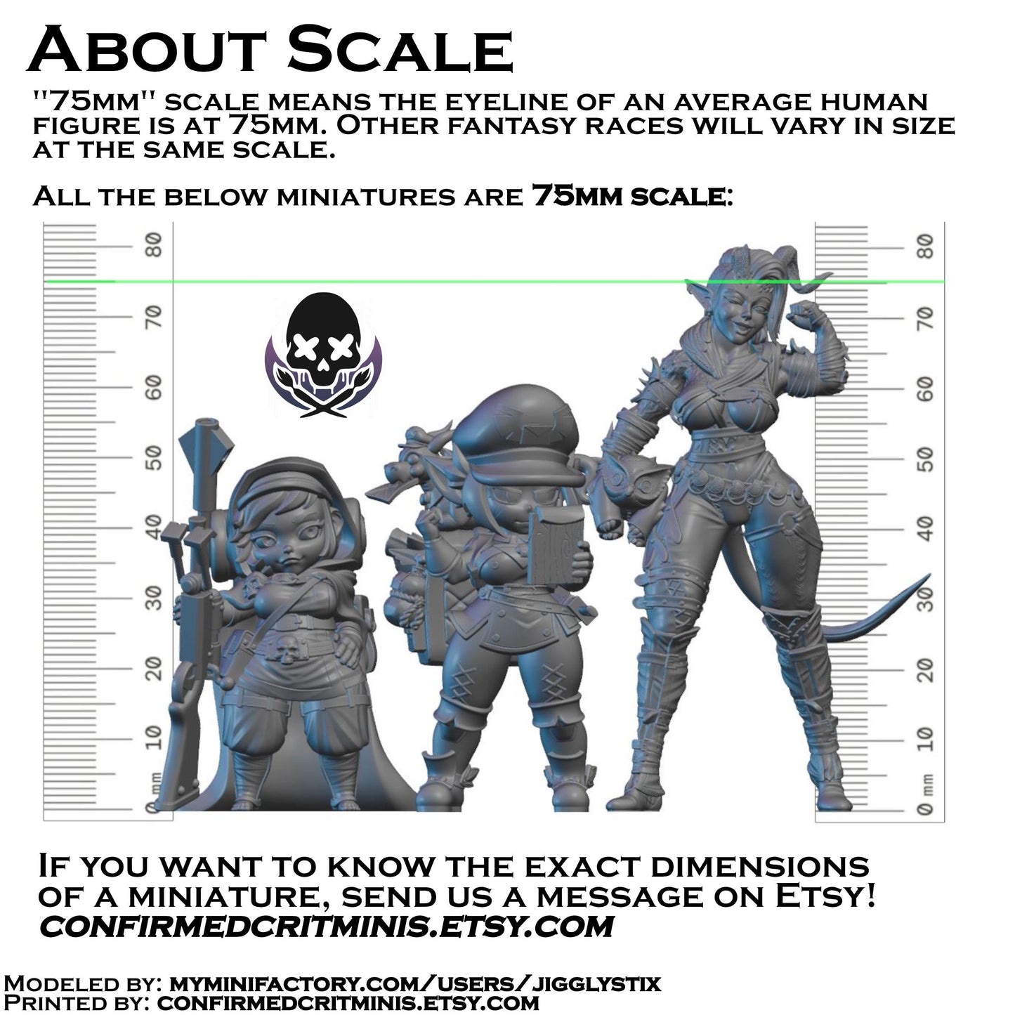 Demon Slayer Dog Lady Miniature - by Jigglystix