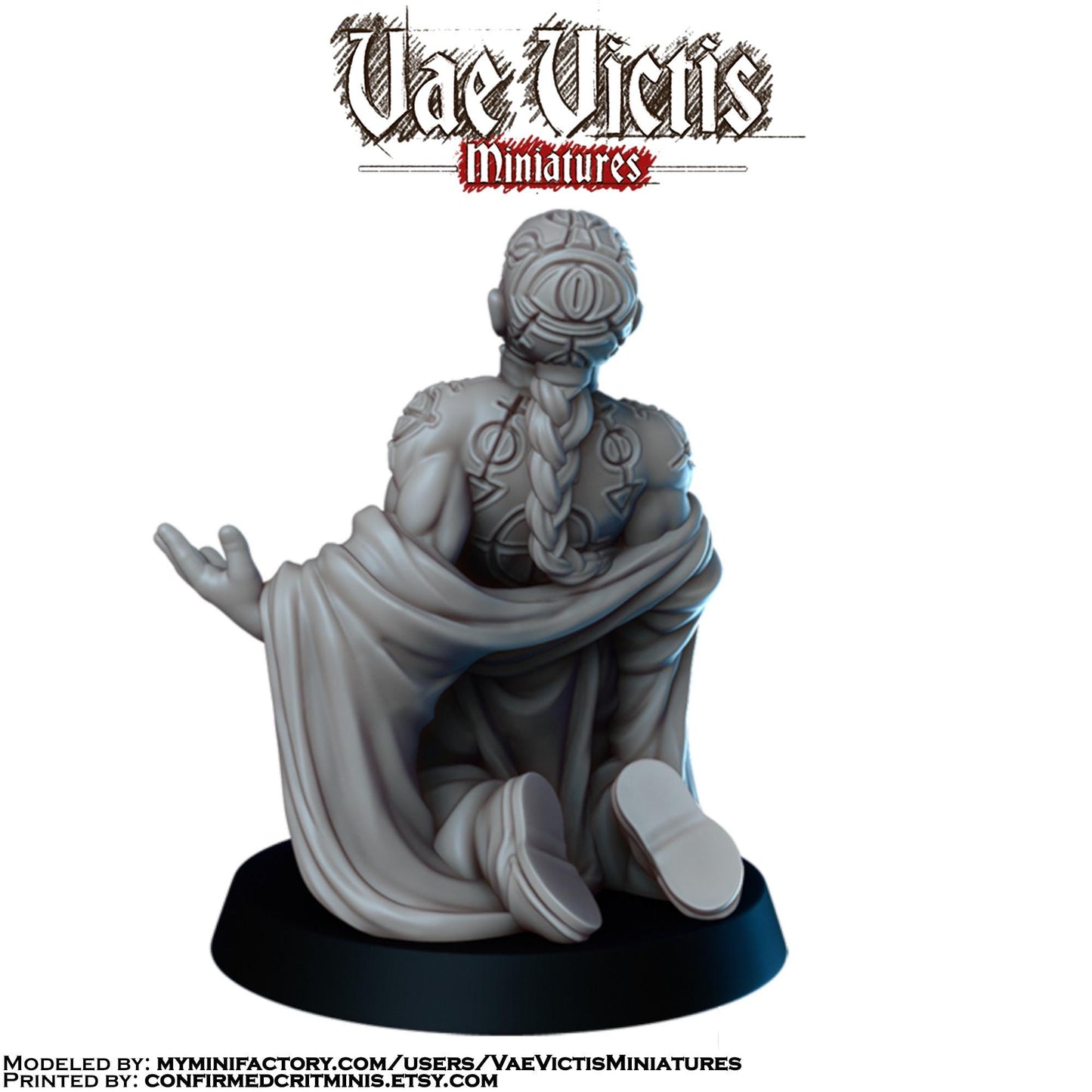 Blood Fanatic Cultist Miniature - by Vae Victis Miniatures
