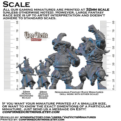 Modular Ratfolk Giant Miniatures - by Vae Victis Miniatures