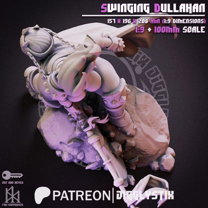 Swinging Dullahan Miniature - by Jigglystix