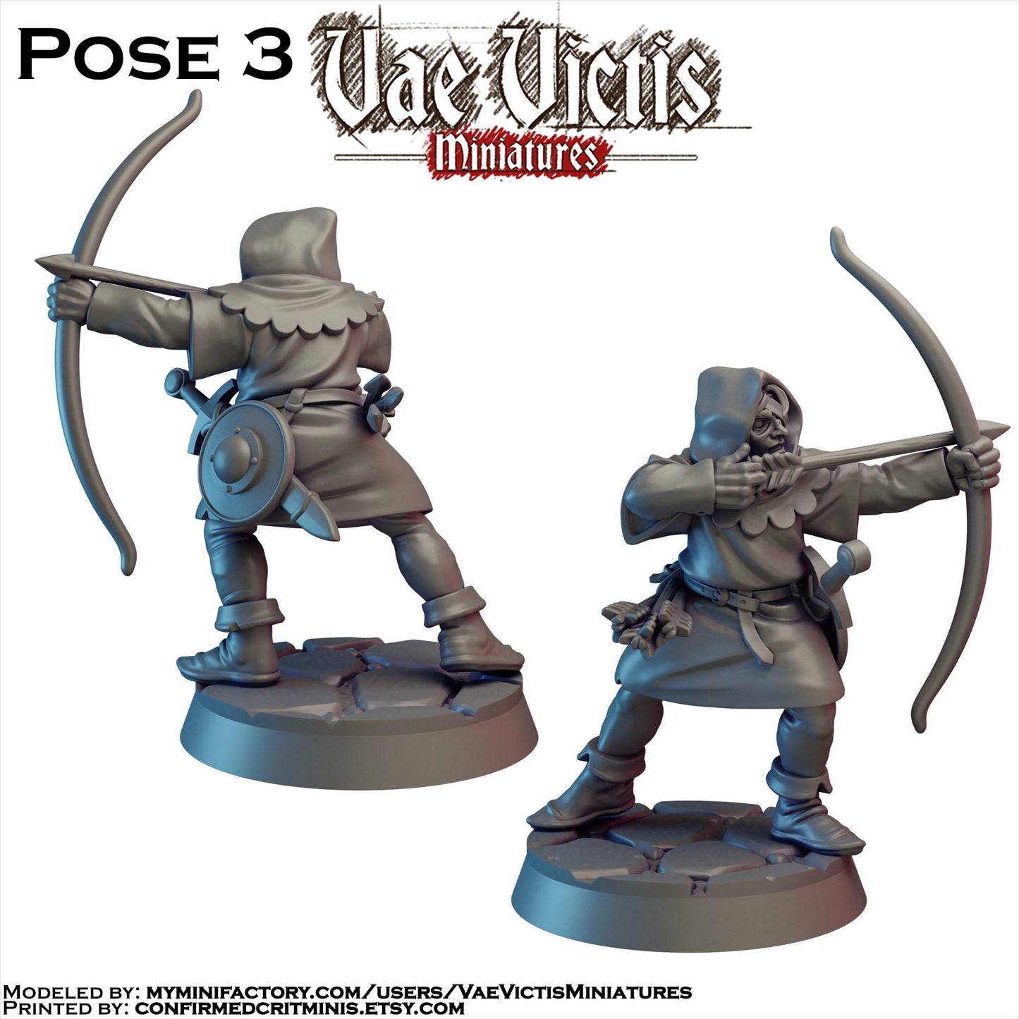 Bowmen Mercenary Miniatures - by Vae Victis Miniatures