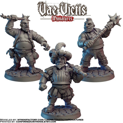 Ogre Mercenary Miniatures - by Vae Victis Miniatures