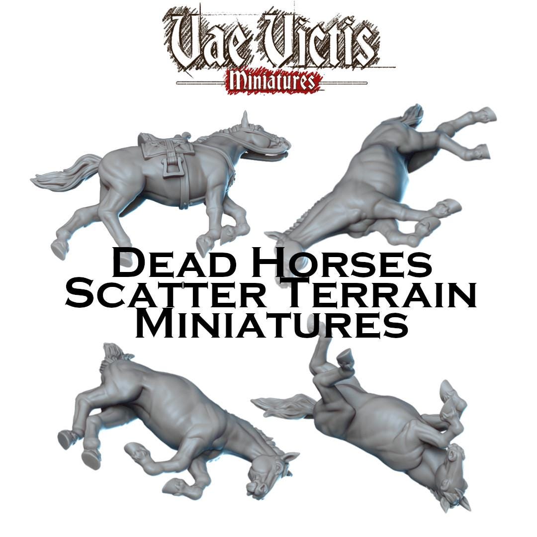 Dead Horses Miniatures Scatter Terrain - by Vae Victis Miniatures