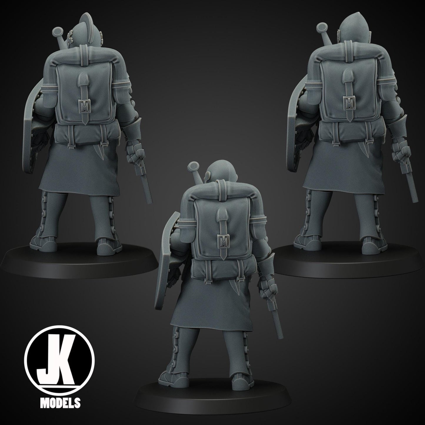 Papal Trench Guard Miniature - JK Remo Models