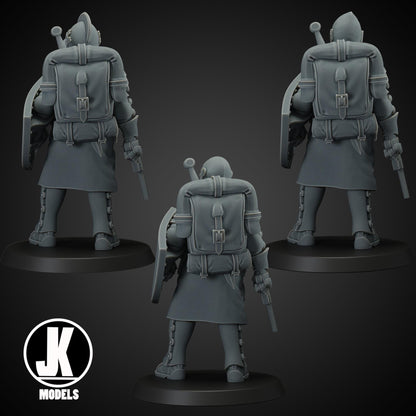 Papal Trench Guard Miniature - JK Remo Models