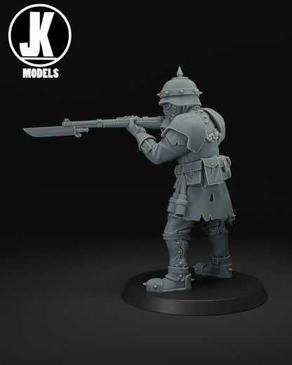 Infernal infantry Miniature - JK Remo Models