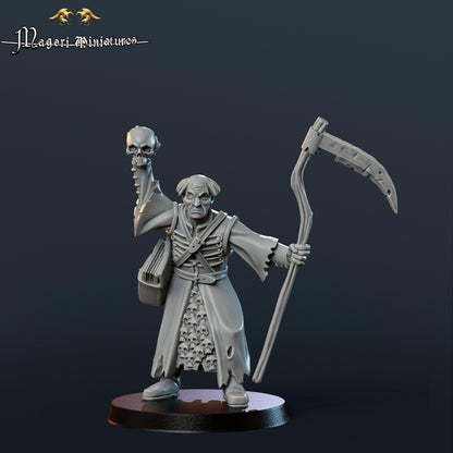 Necromancer Miniature - by Magori Miniatures