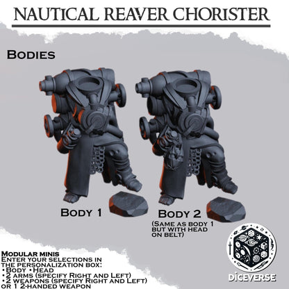 Nautical Chorister Reaver Modular Miniatures - Diceverse