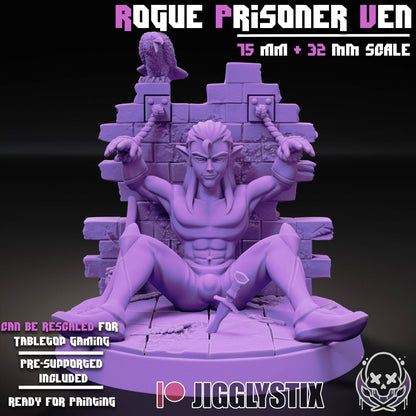 Rogue Prisoner Ven Miniature - by Jigglystix