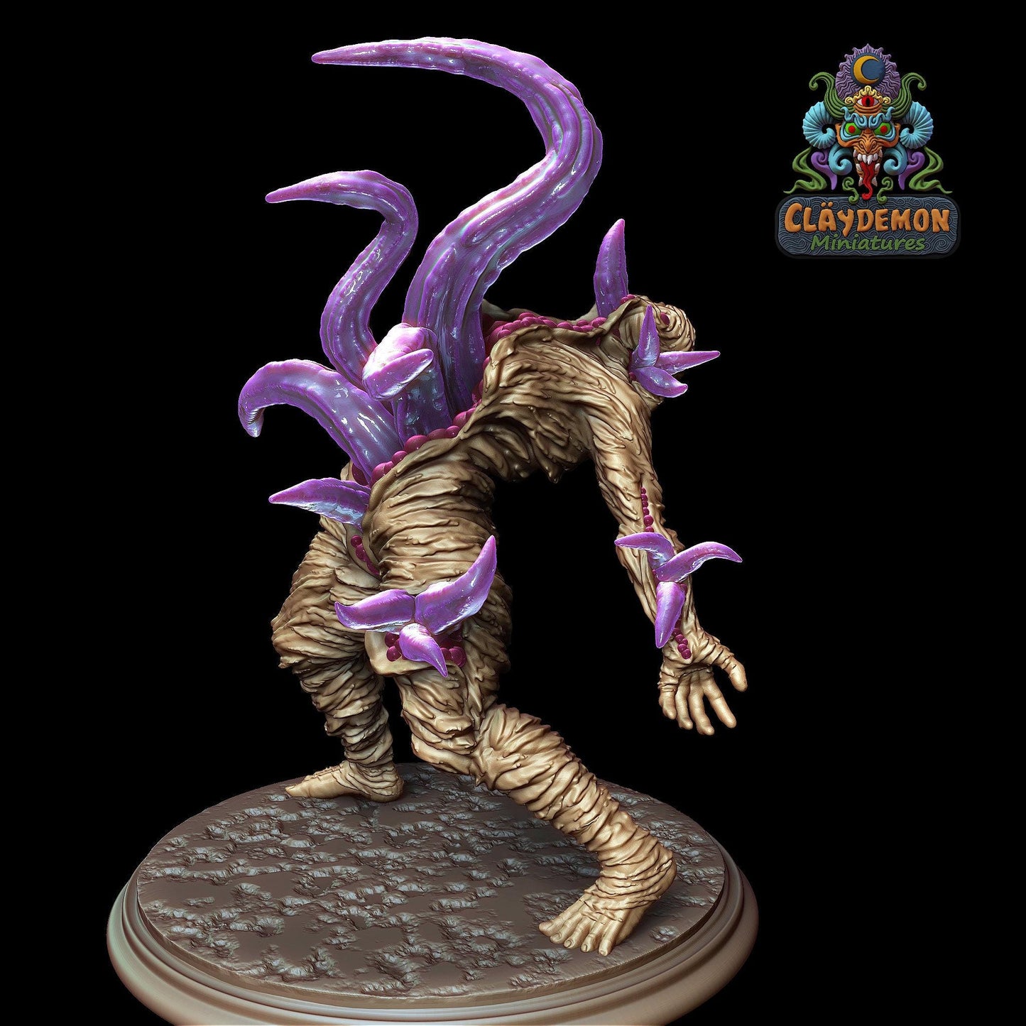 Void Leech Miniature - by Claydemon Miniatures