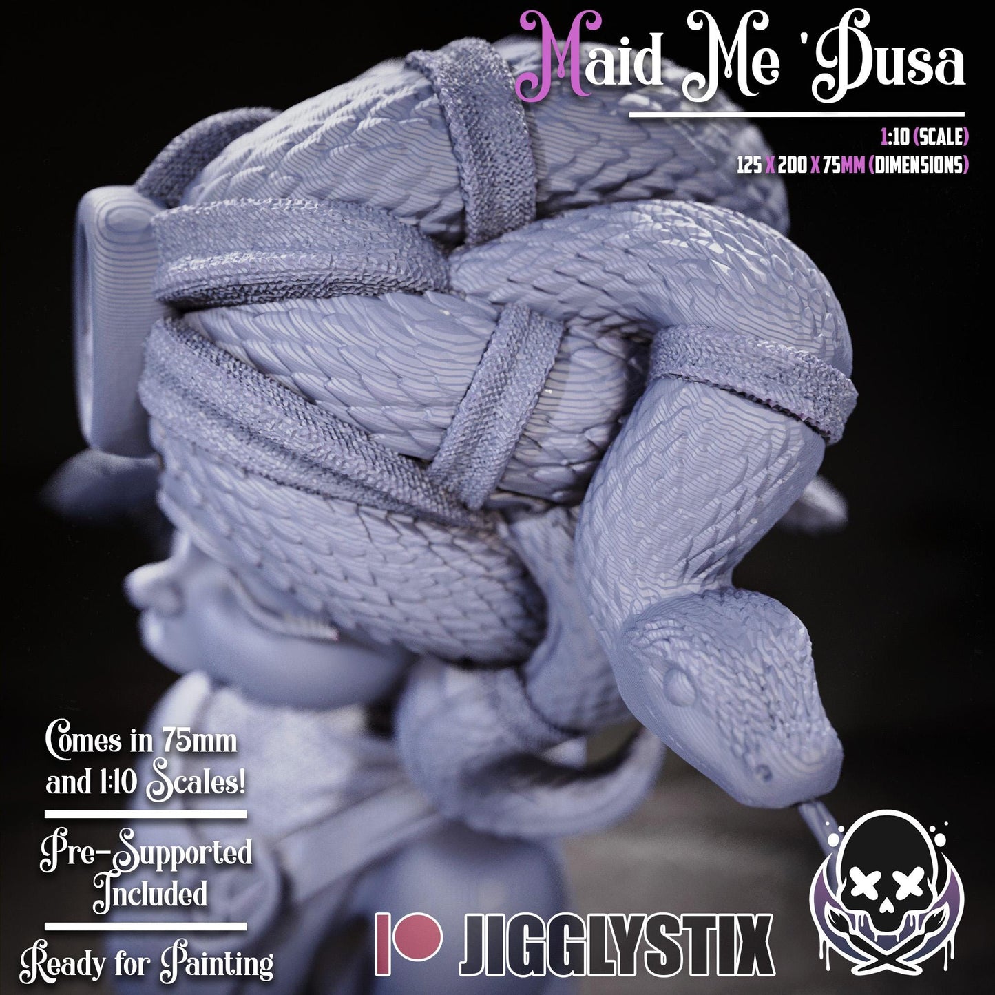 Maid Me Dusa Miniature - by Jigglystix