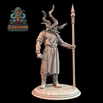 Chthonic Cultist Priests Miniatures - by Claydemon Miniatures