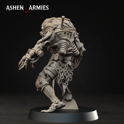 Hellbound Apostasy Death Commando Miniature - Ashen Armies by Bite the Bullet