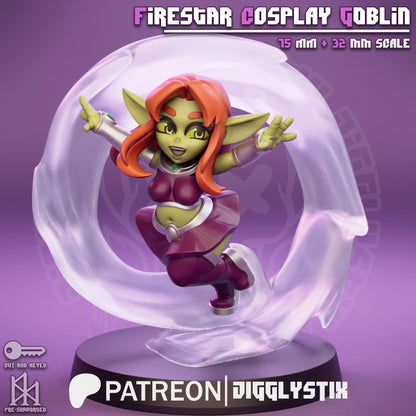 Firestar Cosplay Goblin Miniature - by Jigglystix