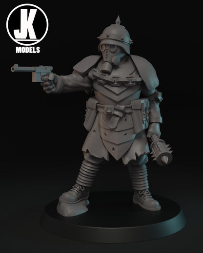 Infernal Infantry with Pistol Miniature - JK Remo Models