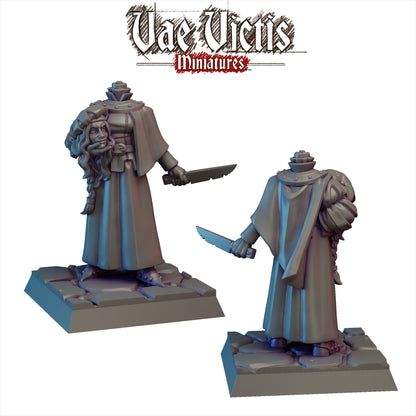 Beheaded Undead Miniature - by Vae Victis Miniatures