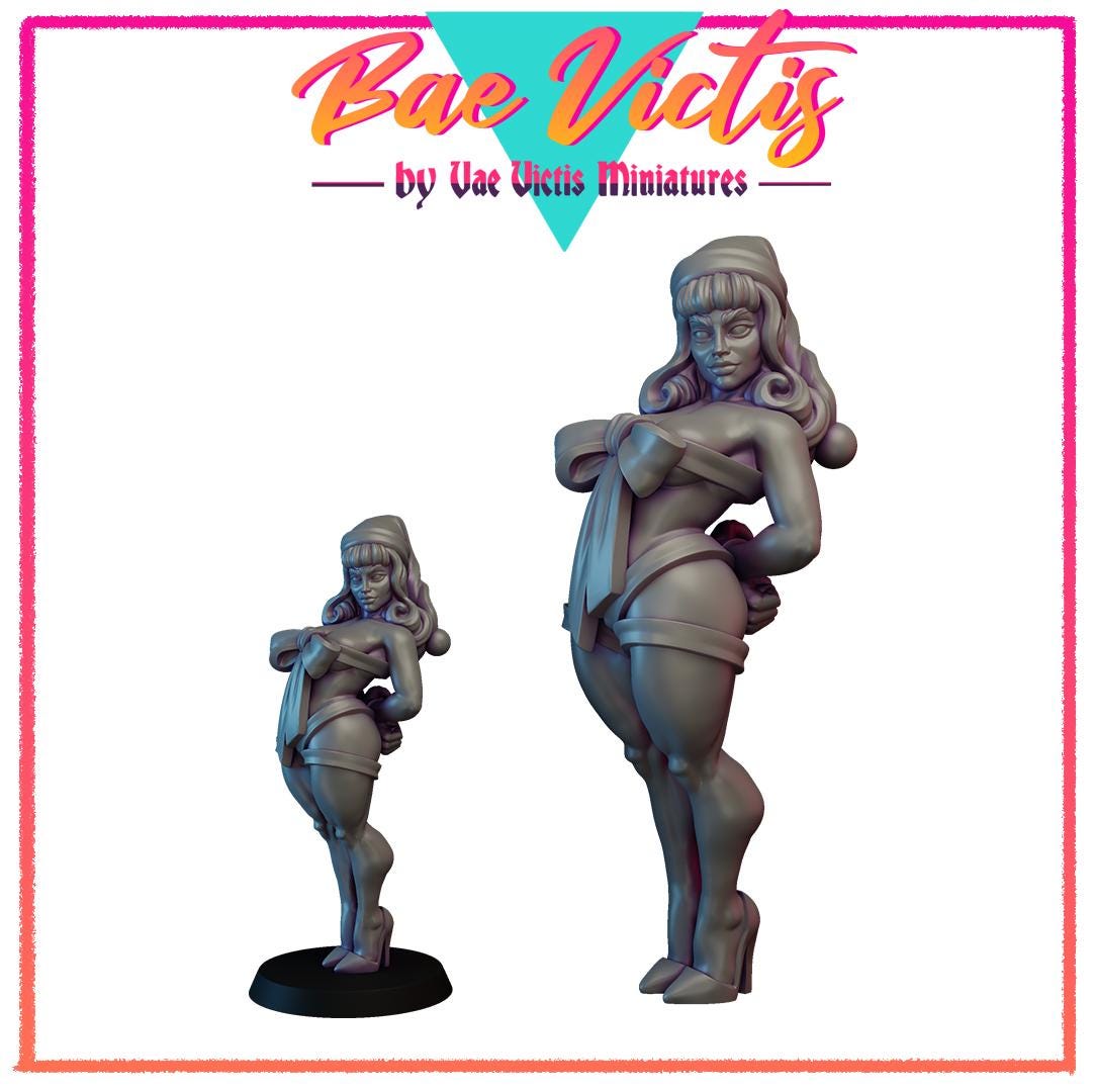 Mrs Santa Bae Victis Figurine - by Vae Victis Miniatures