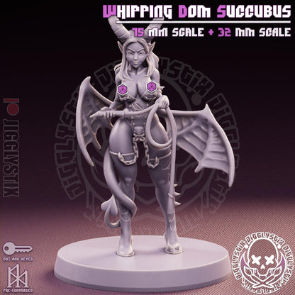 Whipping Dom Milf Succubus Miniature - by Jigglystix